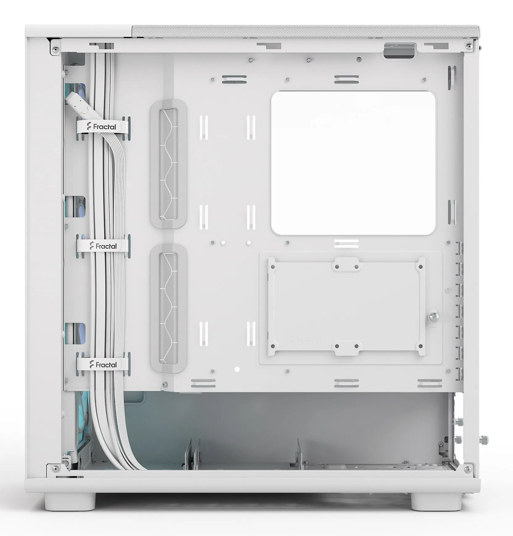 Fractal Design Epoch RGB -miditornikotelo ikkunalla, Valkoinen