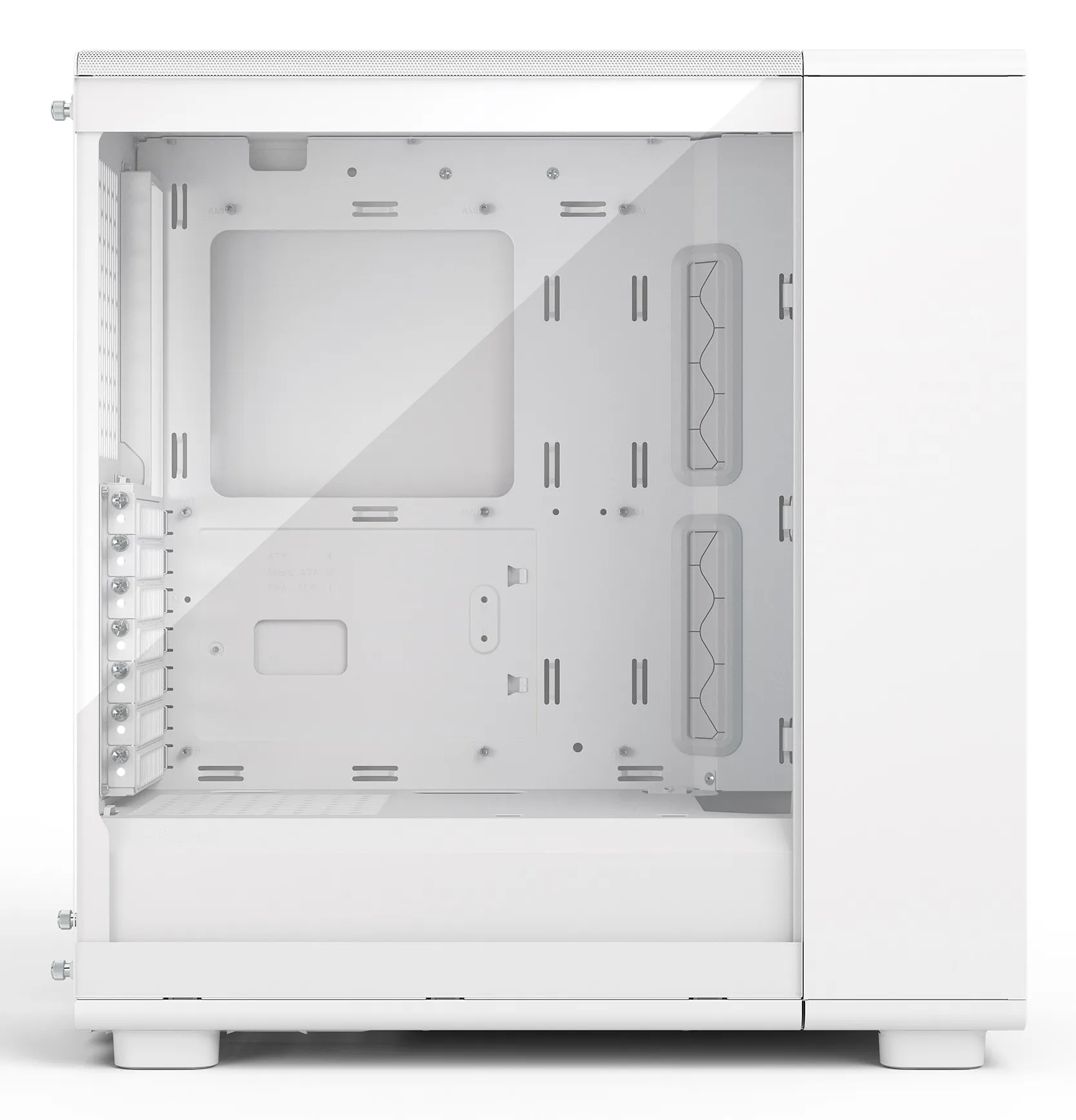 Fractal Design Epoch RGB -miditornikotelo ikkunalla, Valkoinen