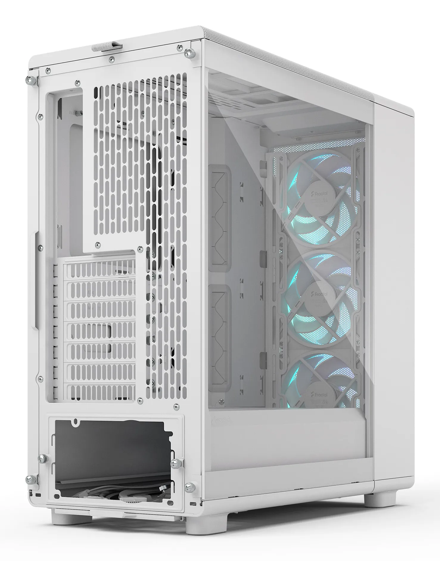 Fractal Design Epoch RGB -miditornikotelo ikkunalla, Valkoinen