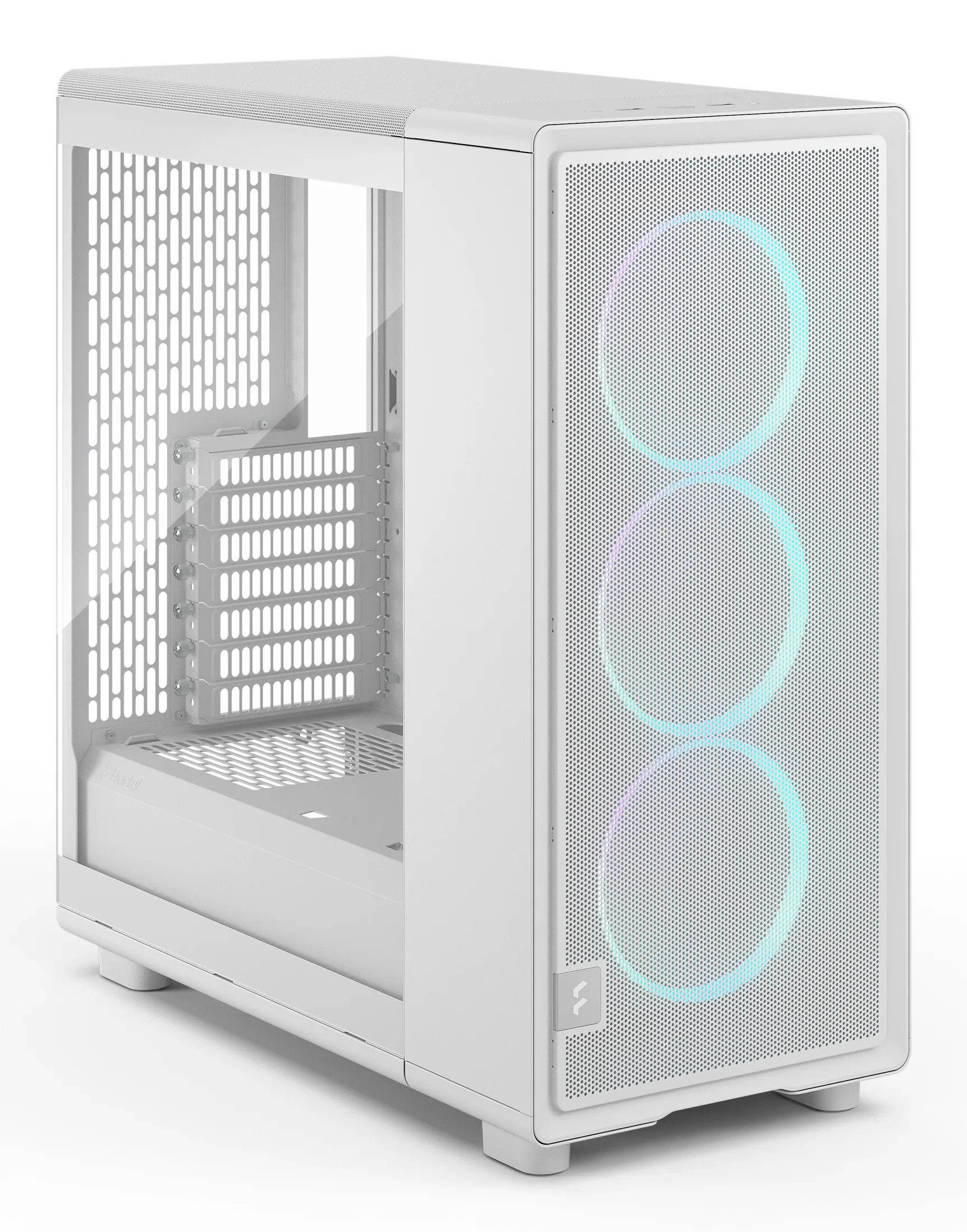 Fractal Design Epoch RGB -miditornikotelo ikkunalla, Valkoinen