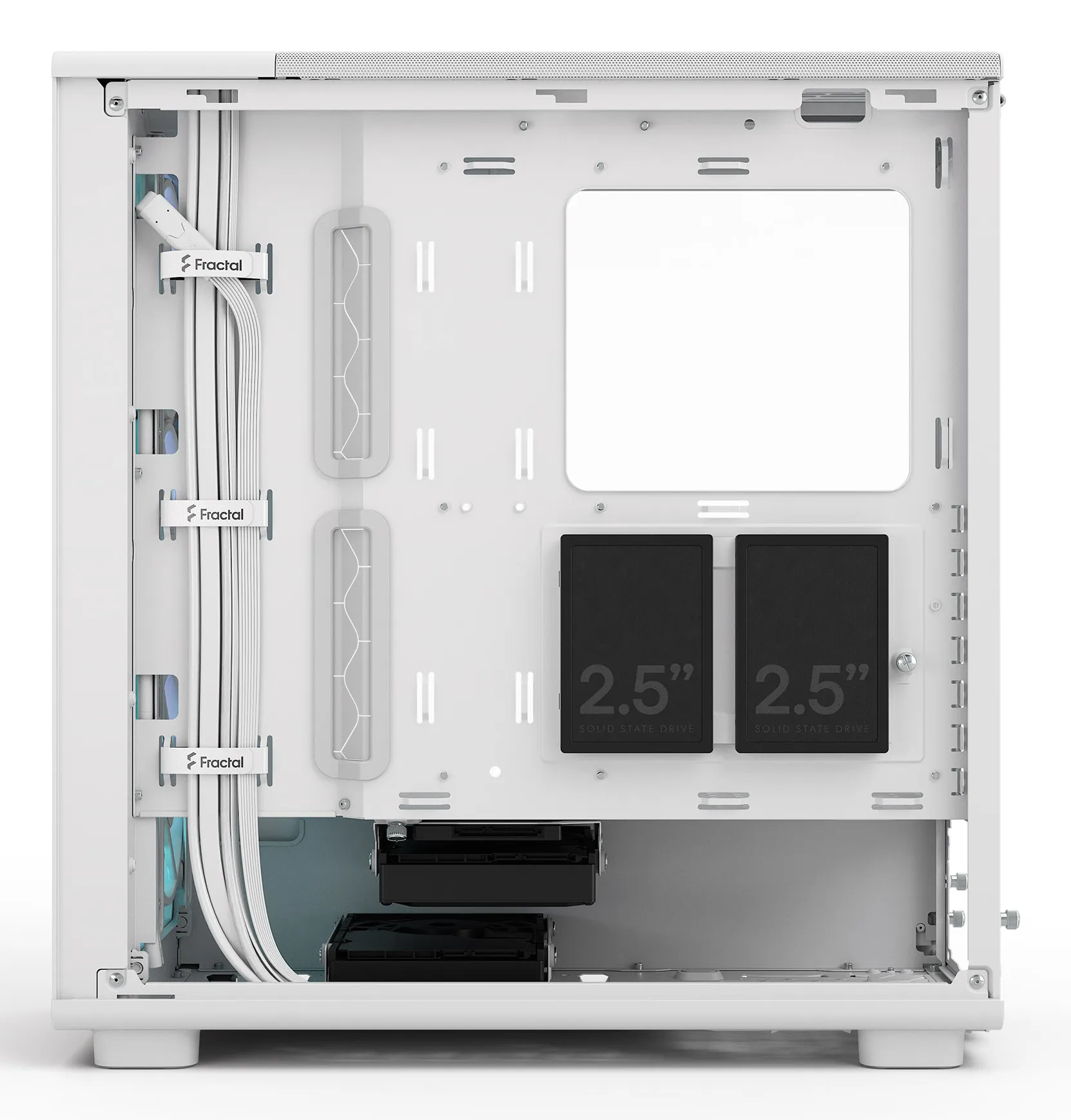 Fractal Design Epoch RGB -miditornikotelo ikkunalla, Valkoinen