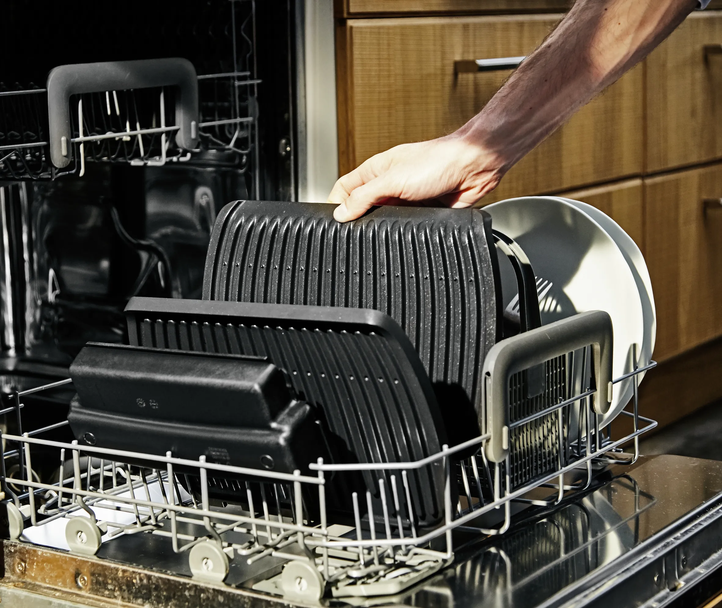 Tefal OptiGrill Elite GC750D -p&ouml;yt&auml;grilli, 2000 W, musta/ruostumaton ter&auml;s