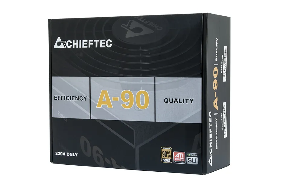 Chieftec A-90 Series GDP-650C 650W - Power supply, 80 Plus Gold