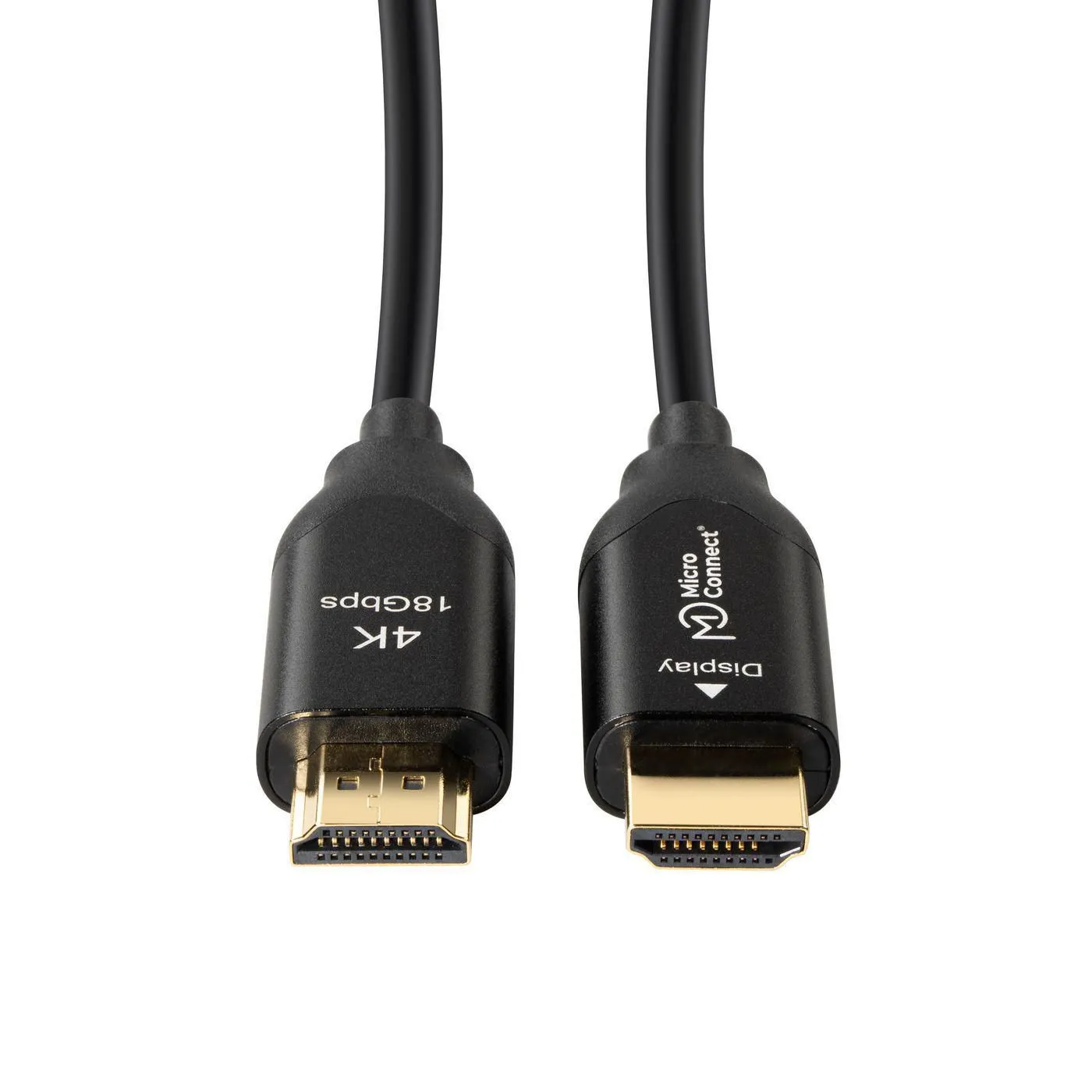 MicroConnect Aktiv HDMI 2.0 kabel, med Ethernet, 25 m, svart