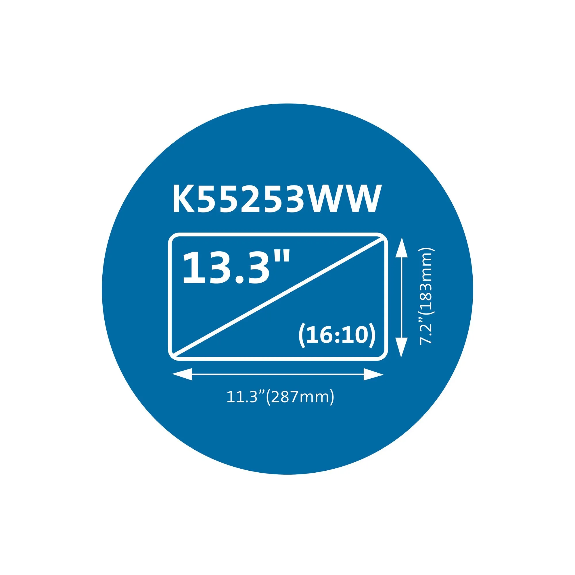 Kensington MagPro Magnetic Privacy 13.3"