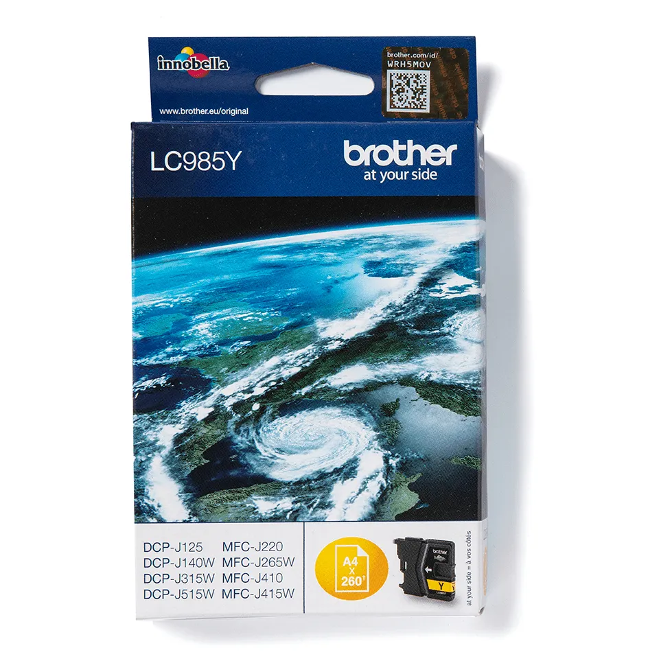 Brother LC985Y ink cartridge, Yellow