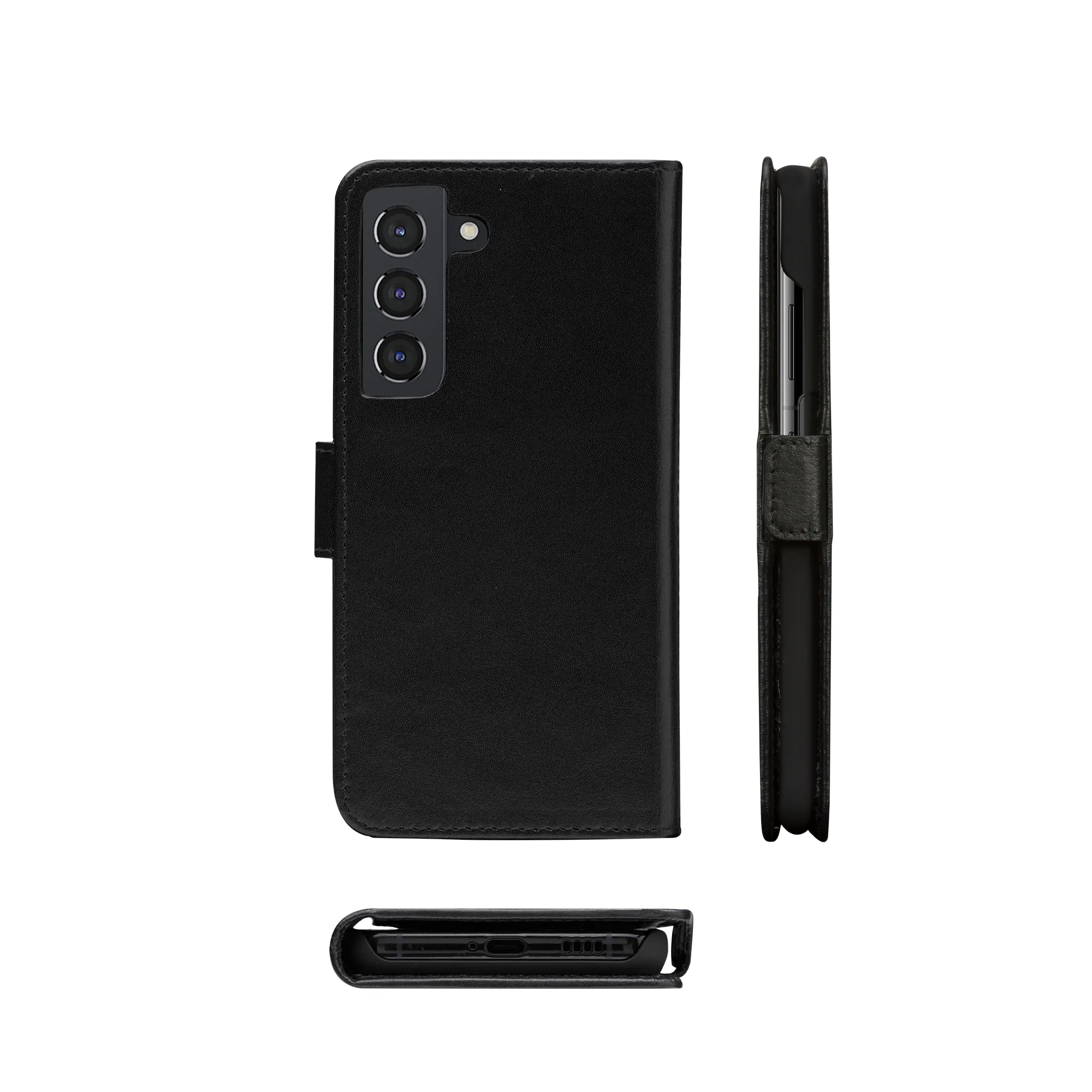 Dbramante1928 Lynge, Galaxy S22 -lompakkokotelo, Musta