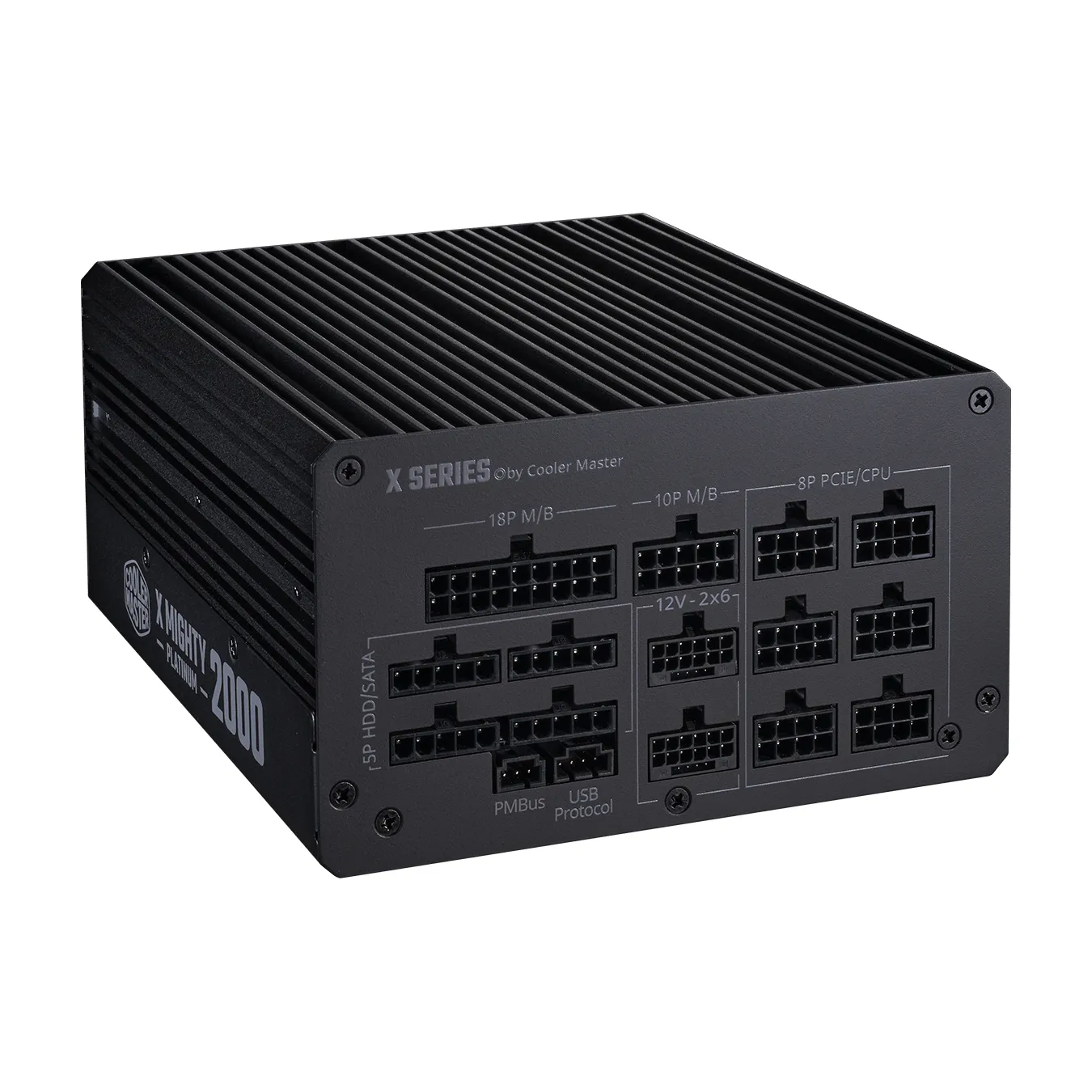 Cooler Master X Mighty Platinum 2000W -virtalähde, 80 Plus Platinum