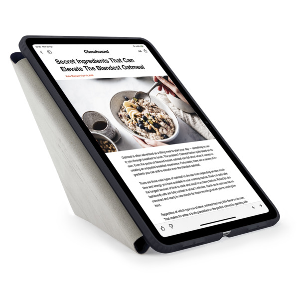 Pipetto iPad Pro 11 (2024) Origami No1 Original Case -kotelo, tummansininen