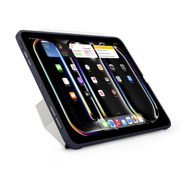 Pipetto iPad Pro 11 (2024) Origami No1 Original Case -kotelo, tummansininen