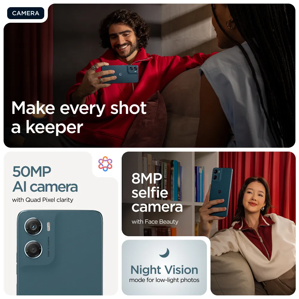 Motorola G06 4/64 GB, Tapestry Motorola G06 4/64 GB, Tapestry