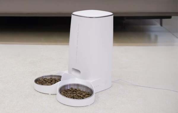 ROJECO PTM-003 Dual 4 Litre Automatic Pet Feeder with Double Bowl
