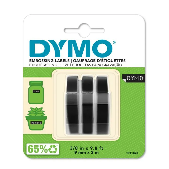 Tape 9mmx3m black (3)