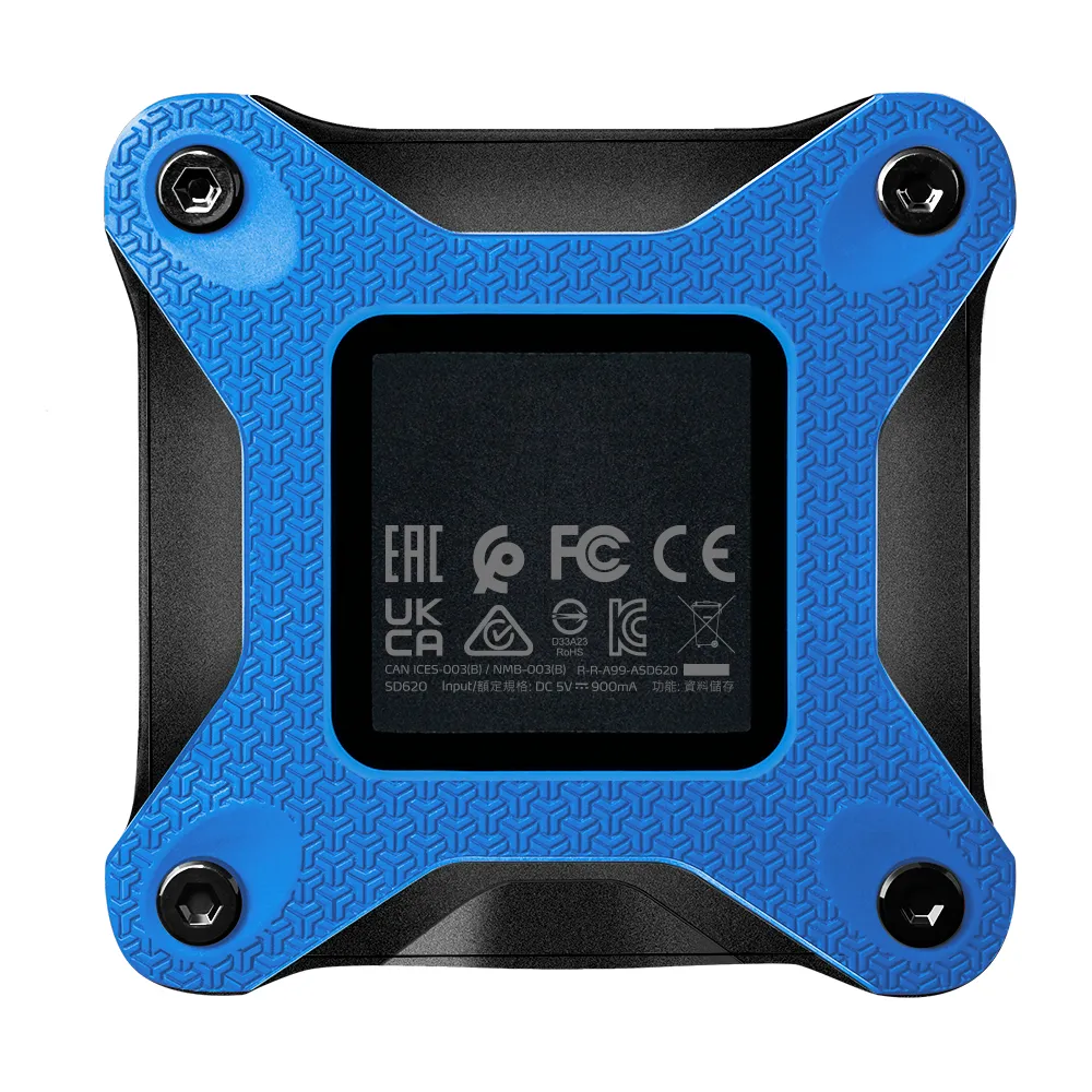 ADATA SD620 2TB - External HDD, Black, Blue