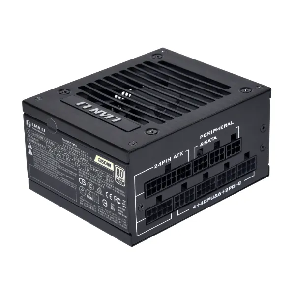 Lian Li SP850 SFX 850W -virtal&auml;hde, 80 Plus Gold