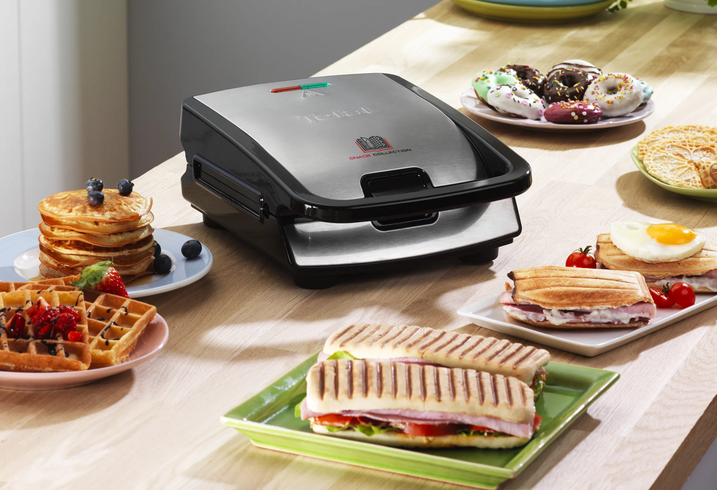 Tefal Snack Collection SW 852D - waffle maker/toaster 700W