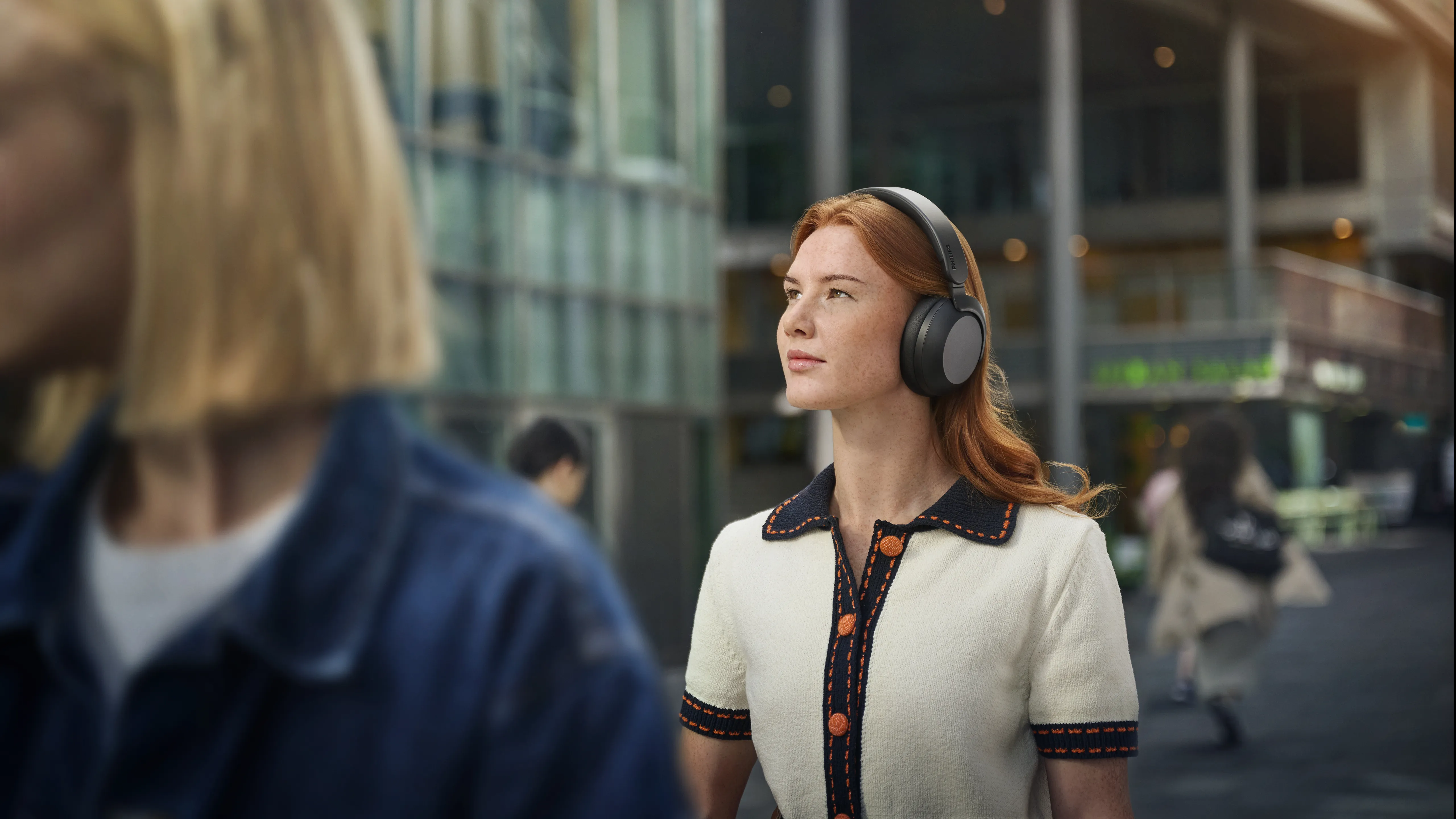 Philips TAH8000 Wireless Over-ear Headphones, Black
