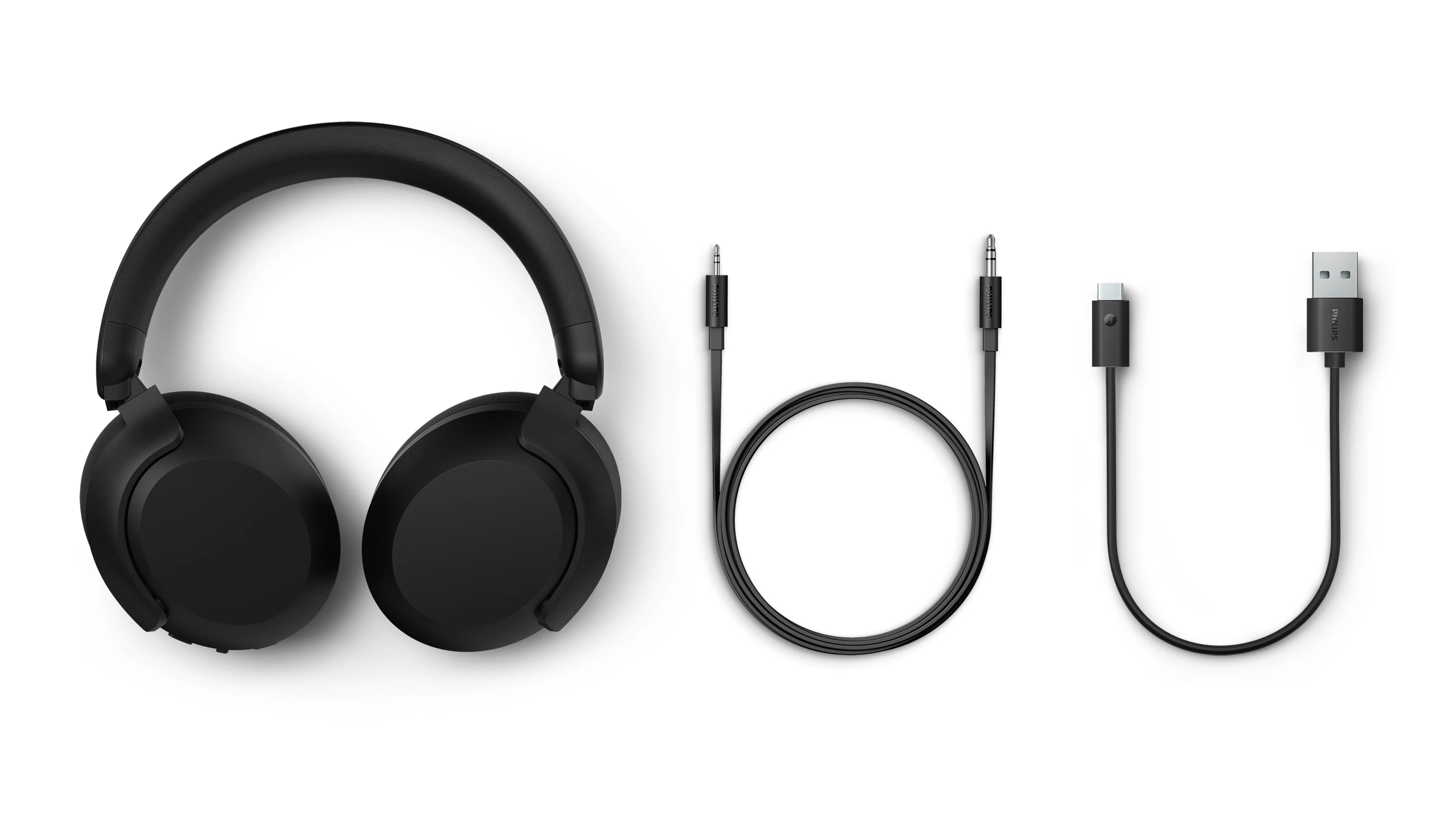 Philips TAH8000 Wireless Over-ear Headphones, Black