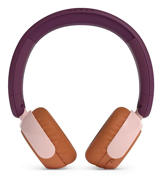 Philips TAK4200MP/00 tr&aring;dl&ouml;sa on-ear h&ouml;rlurar, violett/r&ouml;d