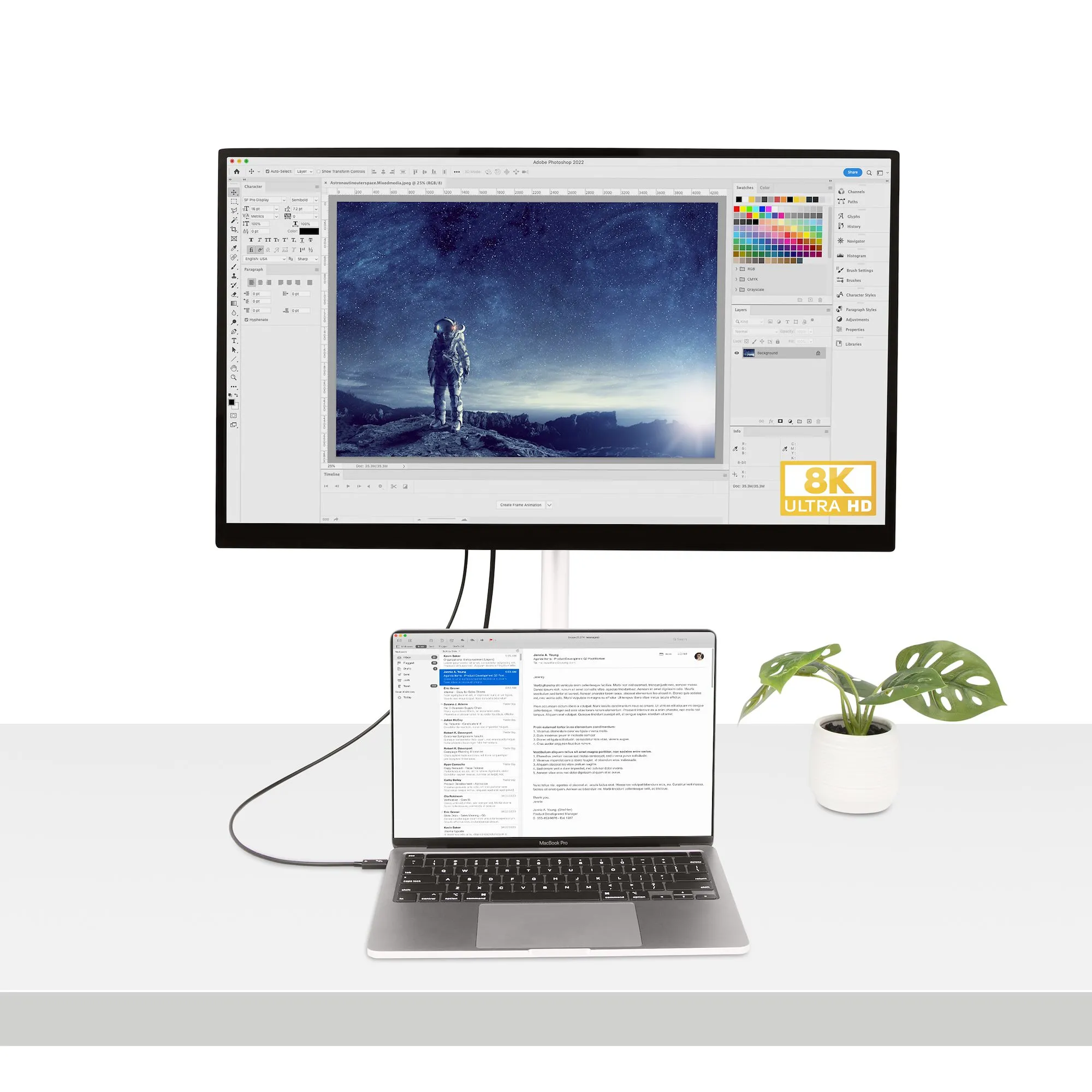 STARTECH.COM 3ft 1m Thunderbolt 4 Cable 40Gbps 100W PD 4K/8K Video Intel-Certified Compatible w/Thunderbolt 3/USB 3.2/DisplayPort
