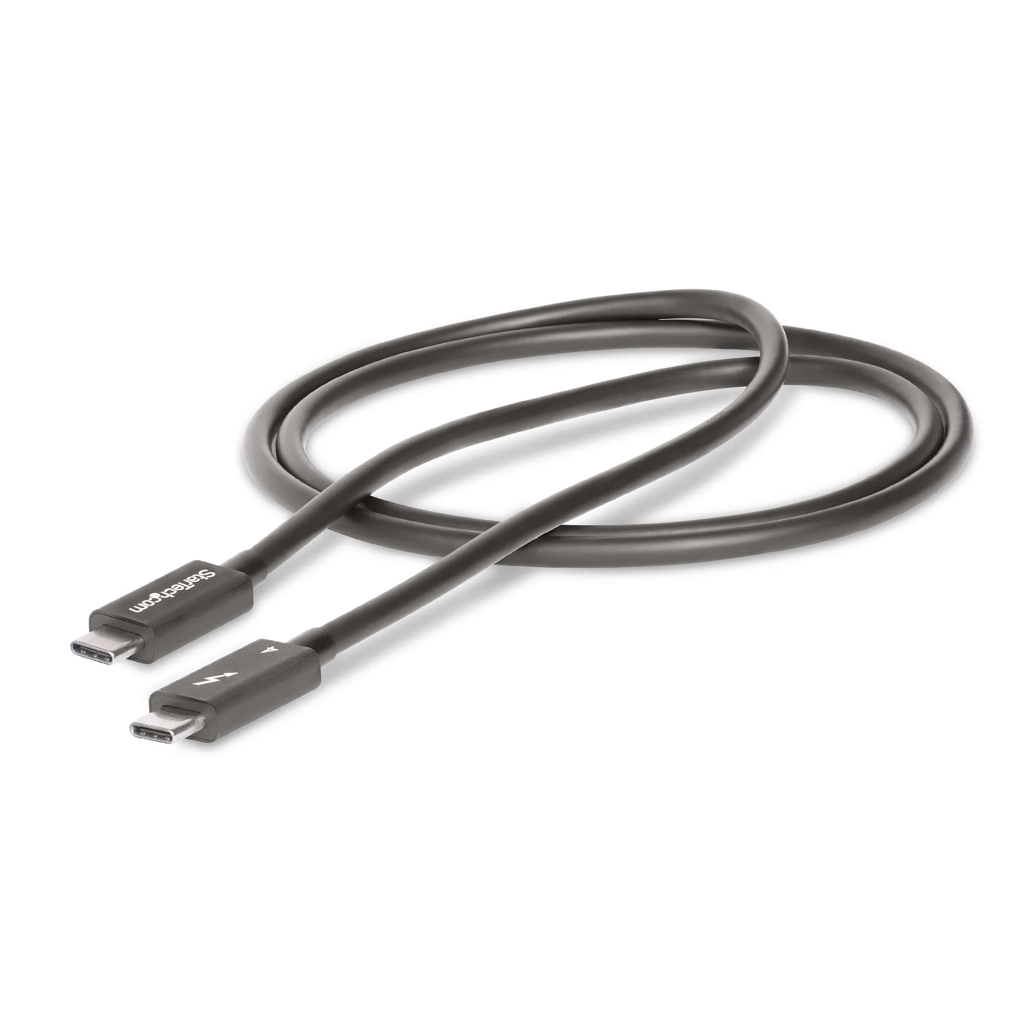 STARTECH.COM 3ft 1m Thunderbolt 4 Cable 40Gbps 100W PD 4K/8K Video Intel-Certified Compatible w/Thunderbolt 3/USB 3.2/DisplayPort