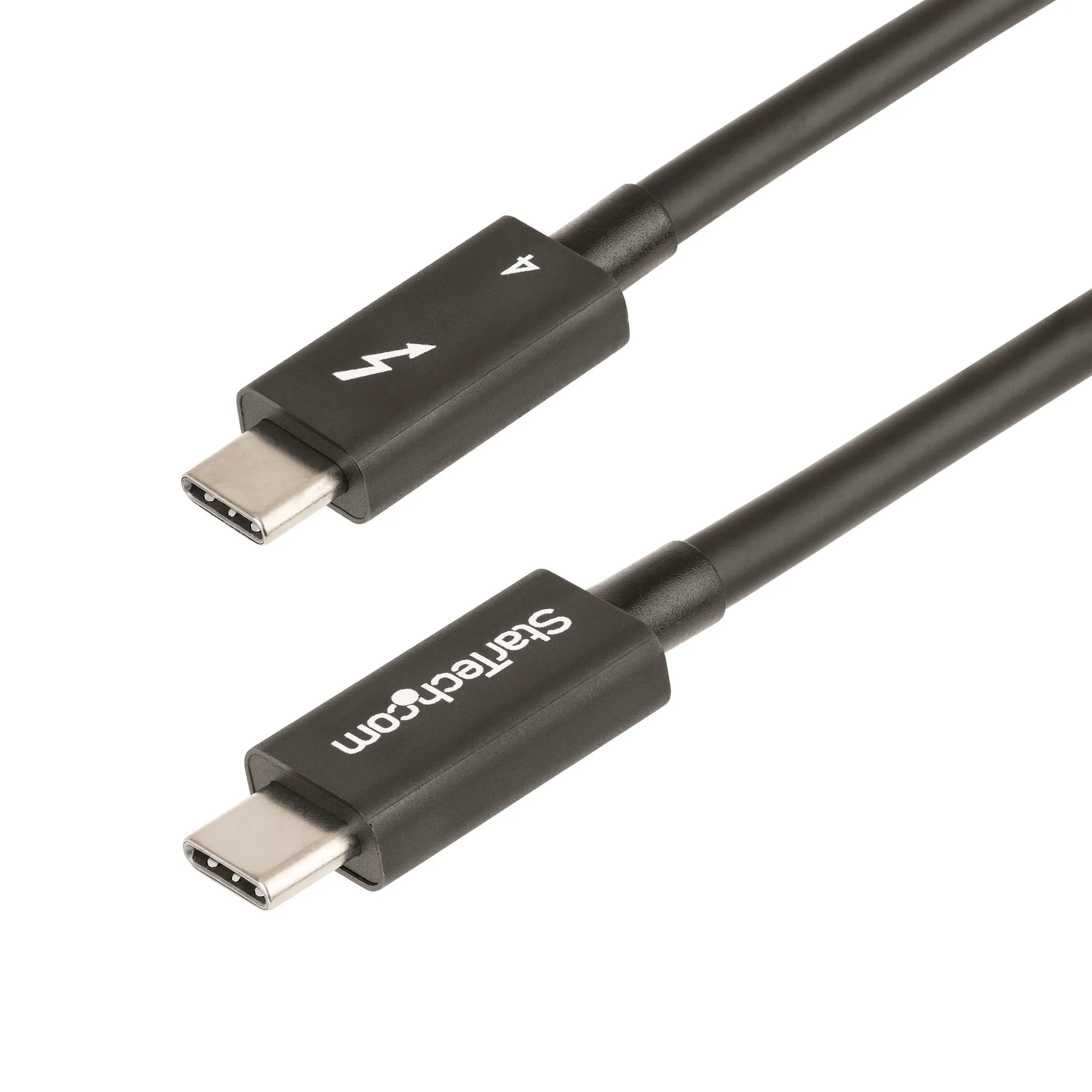 STARTECH.COM 1.6ft/50cm Thunderbolt 4 Cable 40Gbps 100W PD 4K/8K Video Intel-Certified Compatible w/Thunderbolt 3/USB 3.2/DisplayPor