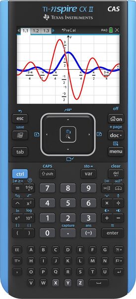 Texas Instruments TI-Nspire CX II-T CAS Graphing Calculator