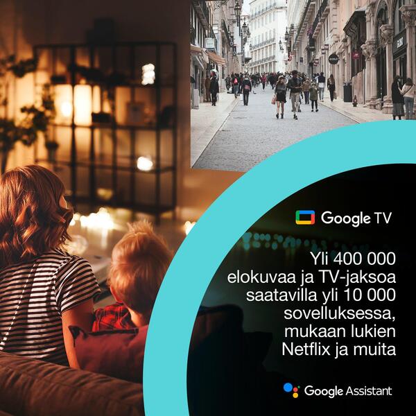 Epson Lifestudio Pop EF-62B Google TV 3LCD 4K PRO-UHD 700 ANSI lm Portable LED Projector, Metallic Black