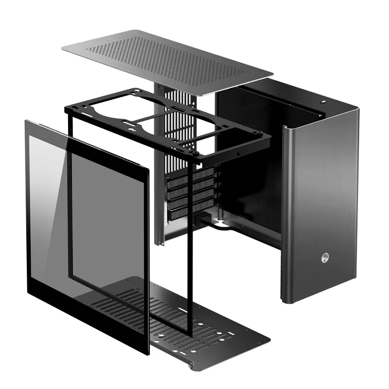 Jonsbo V9 - Mid Tower case, Silver