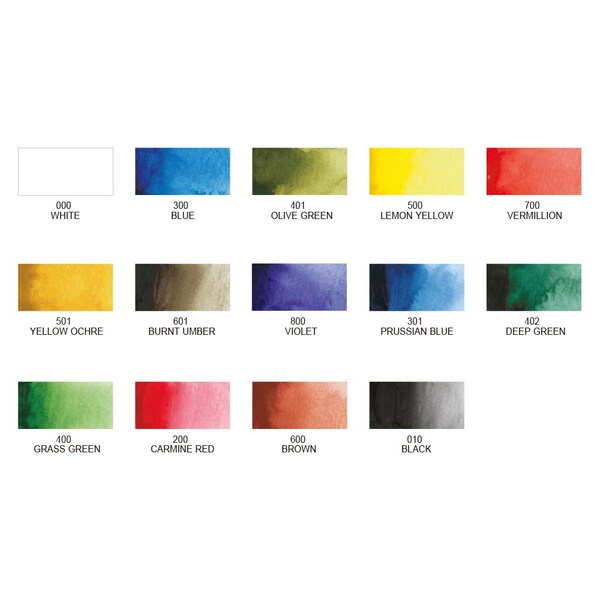 Zig Watercolor system 14 color