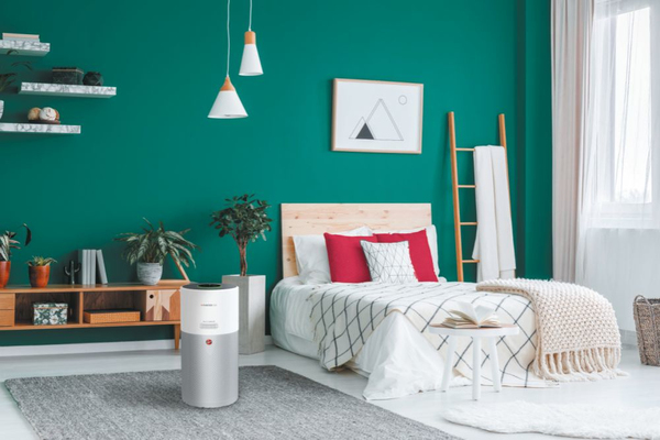 Hoover H-Purifier 500 -ilmanpuhdistin, vaalea