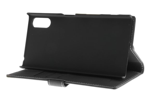 Insmat Flip Case, Xperia XZ - pl&aring;nboksfodral, Svart