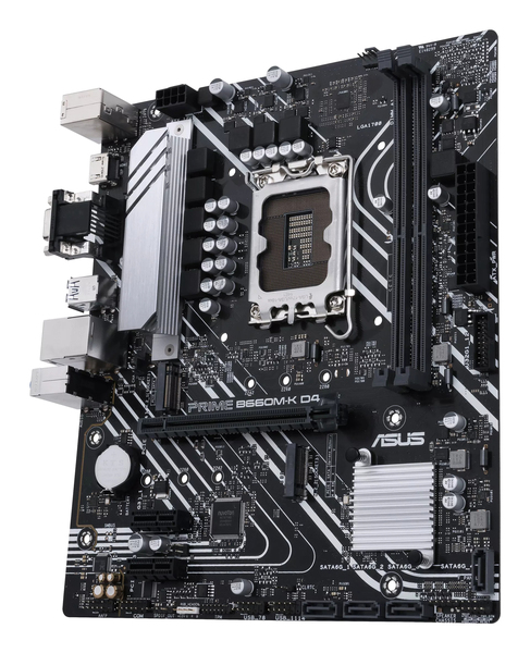 Asus PRIME B660M-K DDR4 mATX - moderkort