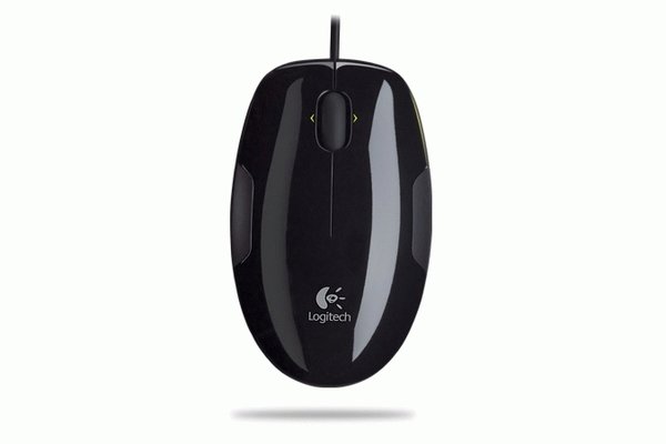 Logitech M150 -hiiri, Musta