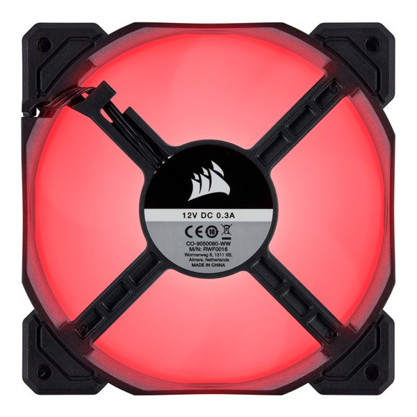 Corsair Fan, AF120, LED Red, 120mm, Single Pack - Fan