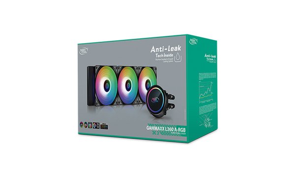 Deepcool Gammaxx L360 A-RGB AIO-nestej&auml;&auml;hdytysratkaisu prosessorille