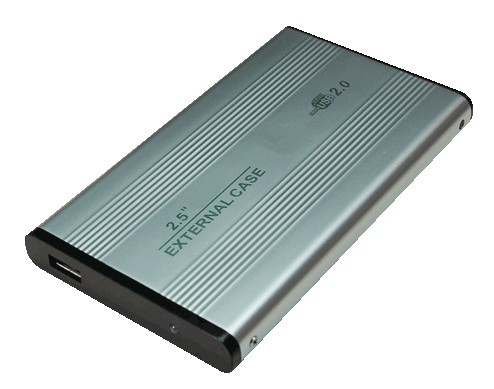 (2,5")   USB 2.0/ IDE  silver