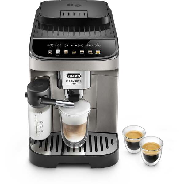 DeLonghi Magnifica Evo ECAM 290.83.TB Fully Automatic Espresso Machine, Titanium Black