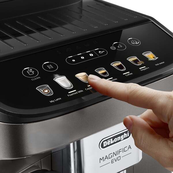DeLonghi Magnifica Evo ECAM 290.83.TB Fully Automatic Espresso Machine, Titanium Black