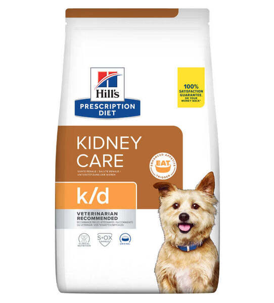 Hill"'s Prescription Diet k/d Kidney Care, Koiran kuivaruoka, Adult, 1,5 kg