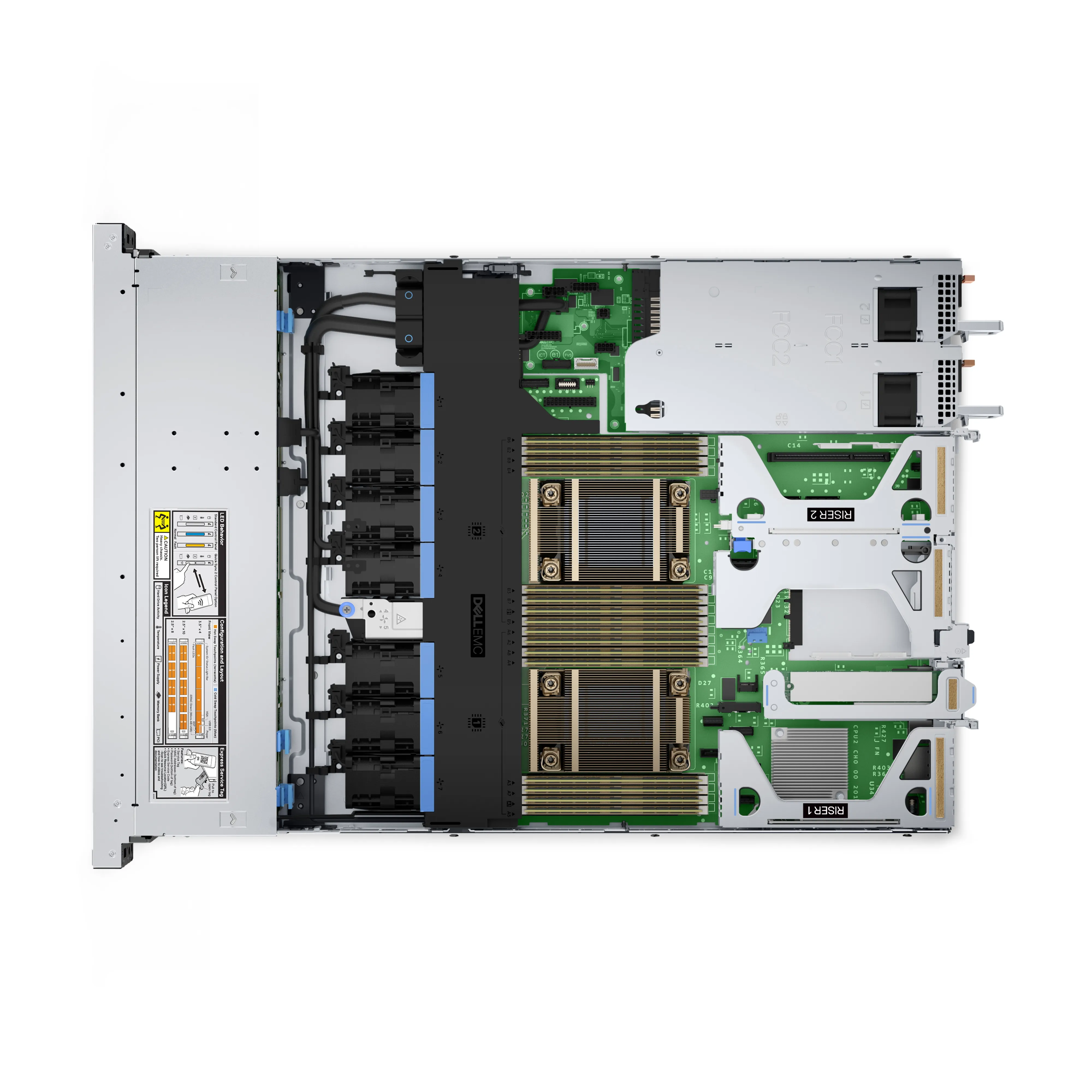 DELL R450 | 8x2.5' | 4314 | 1x32GB | 1x480GB SSD | H755 | 3Yr Basic NBD