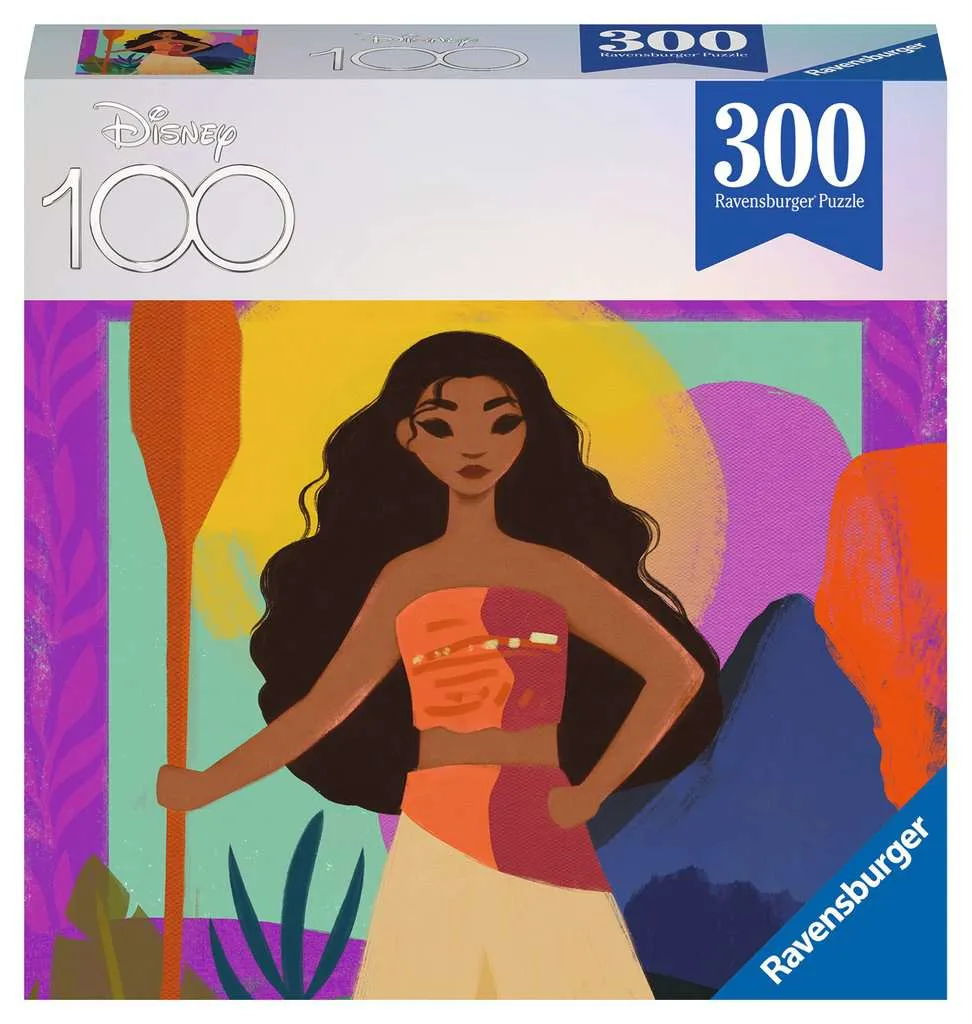Ravensburger Disney 100 Moana -palapeli, 300 palaa