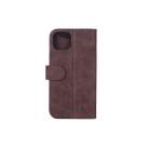GEAR Wallet, iPhone 14 Plus - plånboksfodral, Brun
