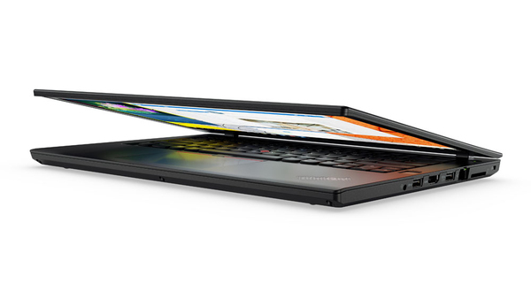 Lenovo 14" ThinkPad T470, 256GB, Win 10 Pro - b&auml;rbar dator, svart