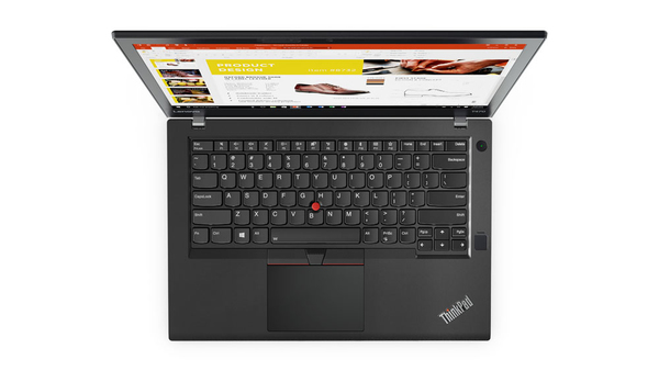 Lenovo 14" ThinkPad T470, 256GB, Win 10 Pro - b&auml;rbar dator, svart