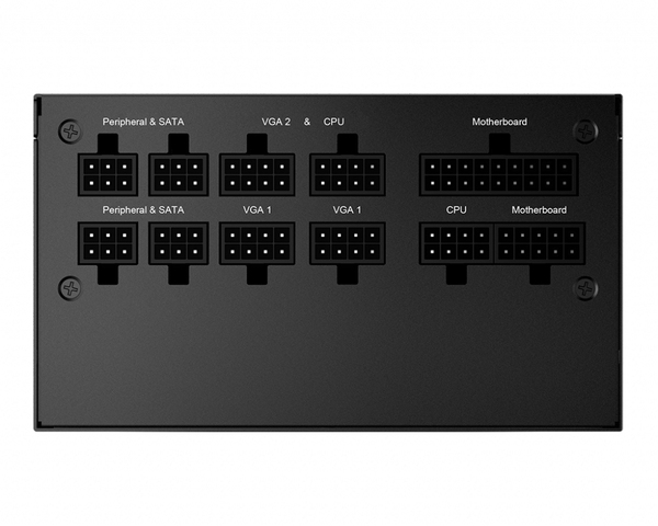 MSI MPG A750GF 750W - Power supply, 80 Plus Gold