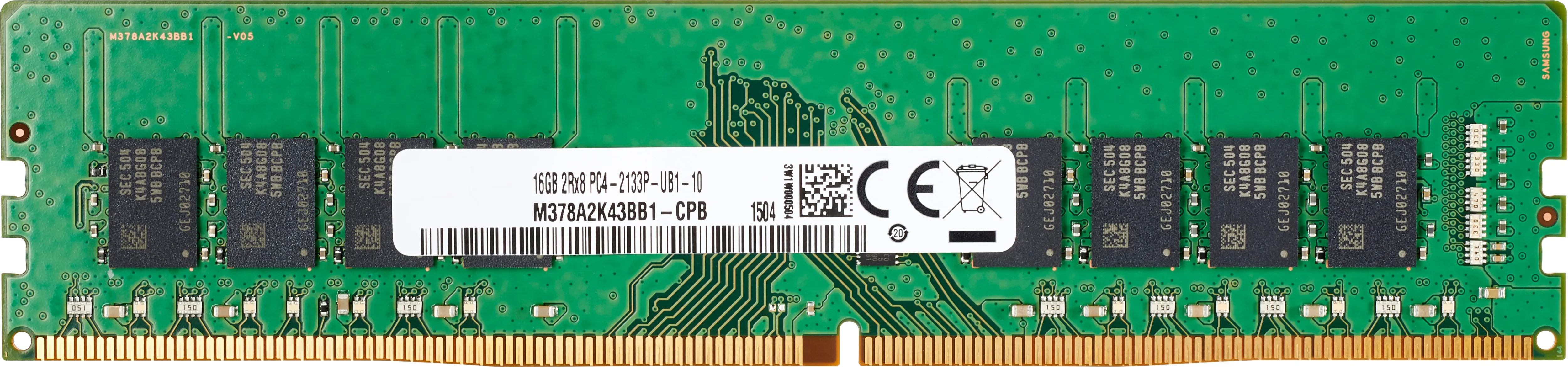 HP - DDR4 - 4 GB - DIMM 288 nastaa - 2666 MHz / PC4-21300 - 1.2 V - puskuroimaton - non-ECC - AMO malleihin Workstation Z2 G4 HP - DDR4 - 4 GB - DIMM 288 nastaa - 2666 MHz / PC4-21300 - 1.2 V - puskuroimaton - non-ECC - AMO malleihin Workstation Z2 G4