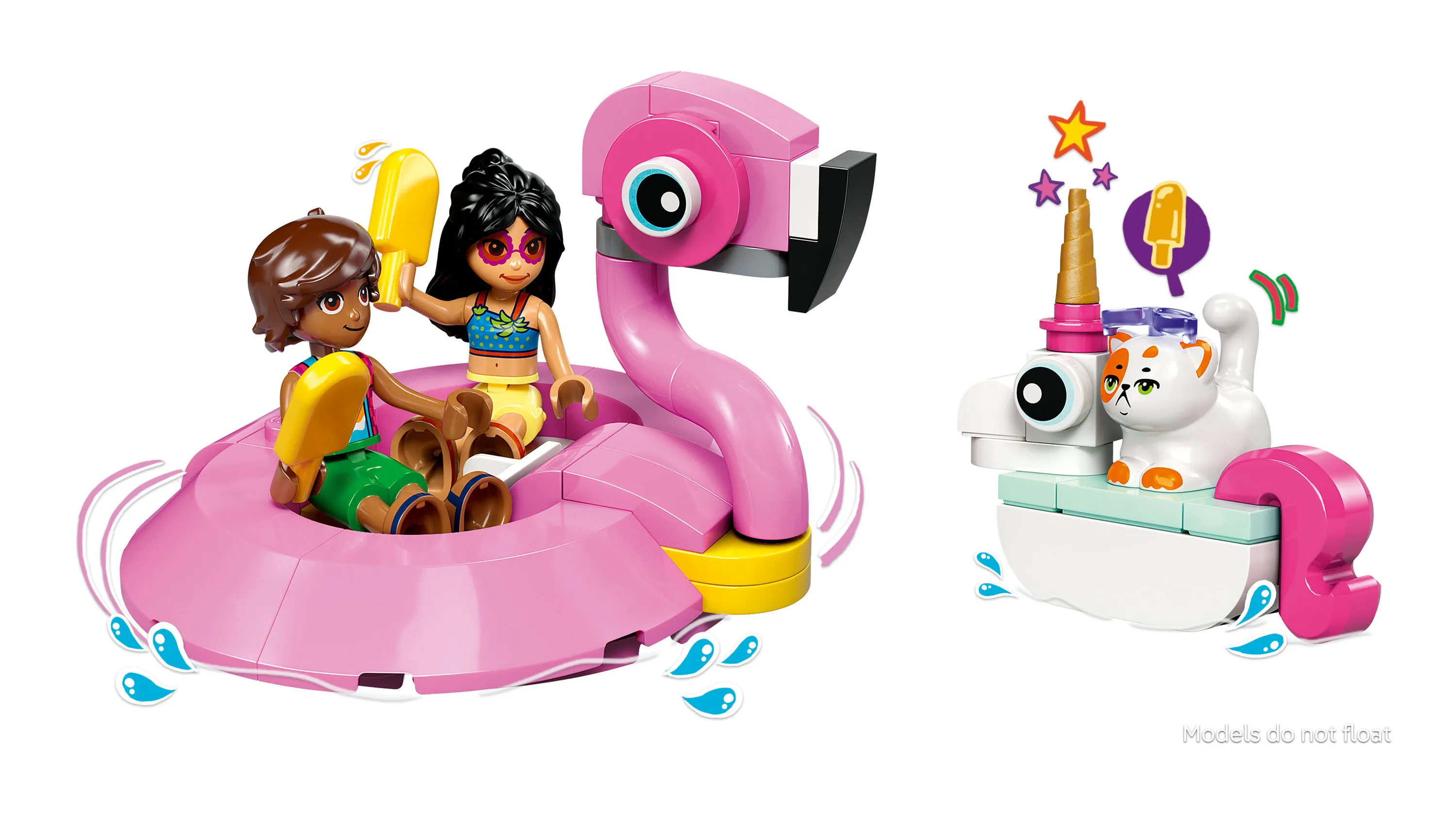 LEGO Friends Enh&ouml;rnings- och flamingopoolparty 42658