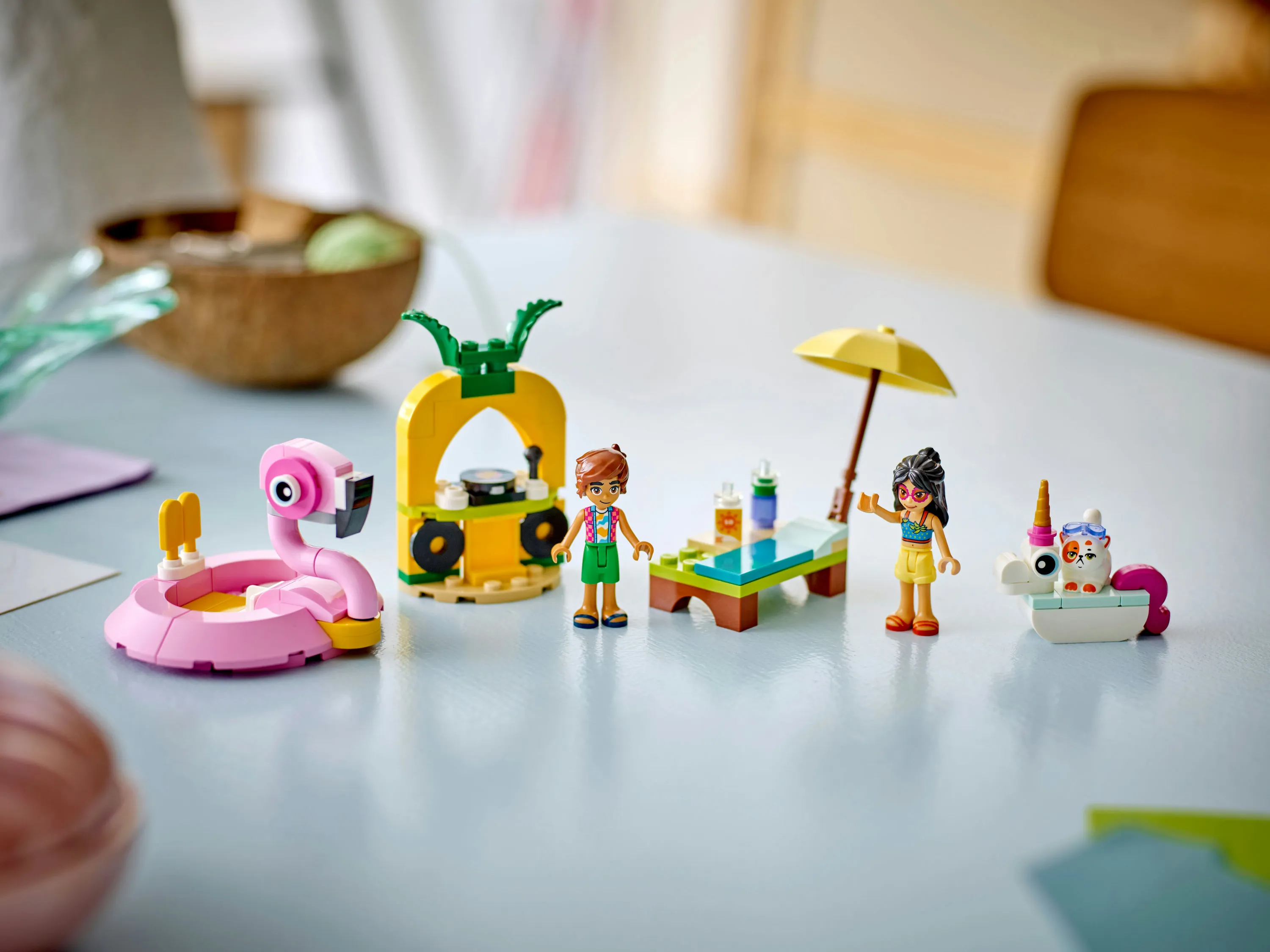LEGO Friends Enh&ouml;rnings- och flamingopoolparty 42658