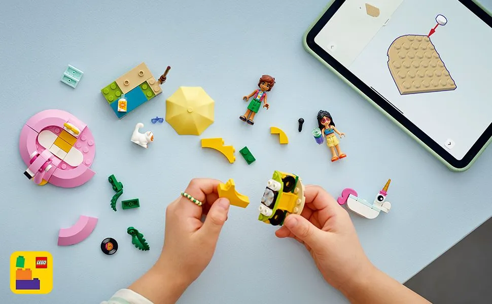 LEGO Friends Enh&ouml;rnings- och flamingopoolparty 42658